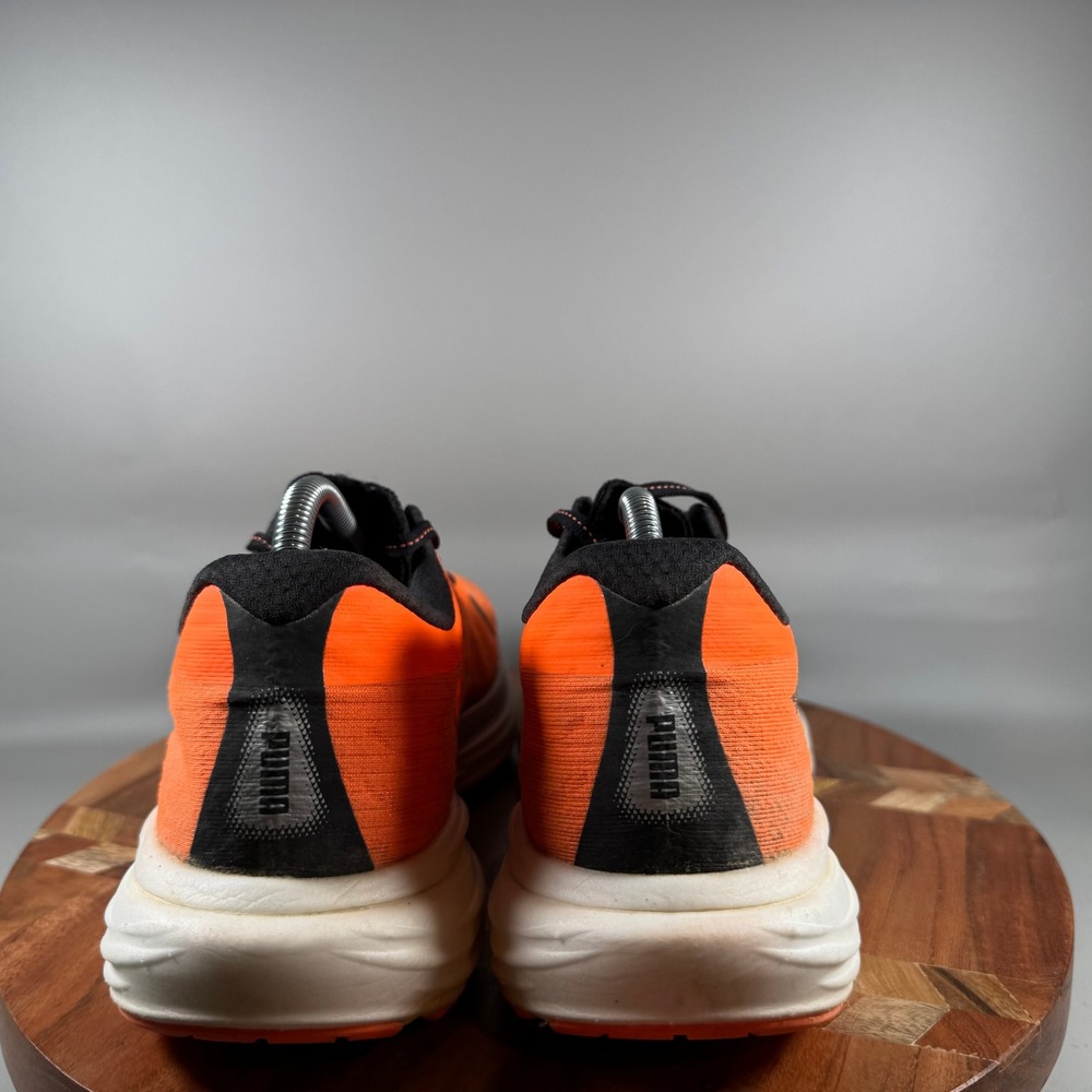 Puma Deviate Nitro Elite 2 Mens Running Shoes Orange Black 376807-12 Size 10 - Picture 4 of 8